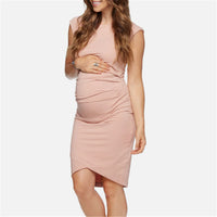 Robe de Grossesse Rose Poudré