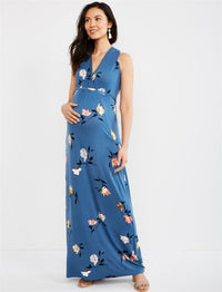 Robe de Grossesse en Soie de Lait