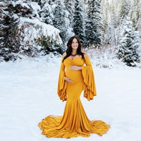 Robe Shooting Grossesse Hiver