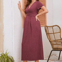Robe Allaitement Bordeaux