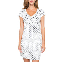 Robe Allaitement à Pois