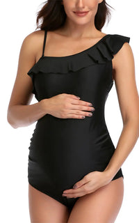Maillot de Bain Grossesse Noir