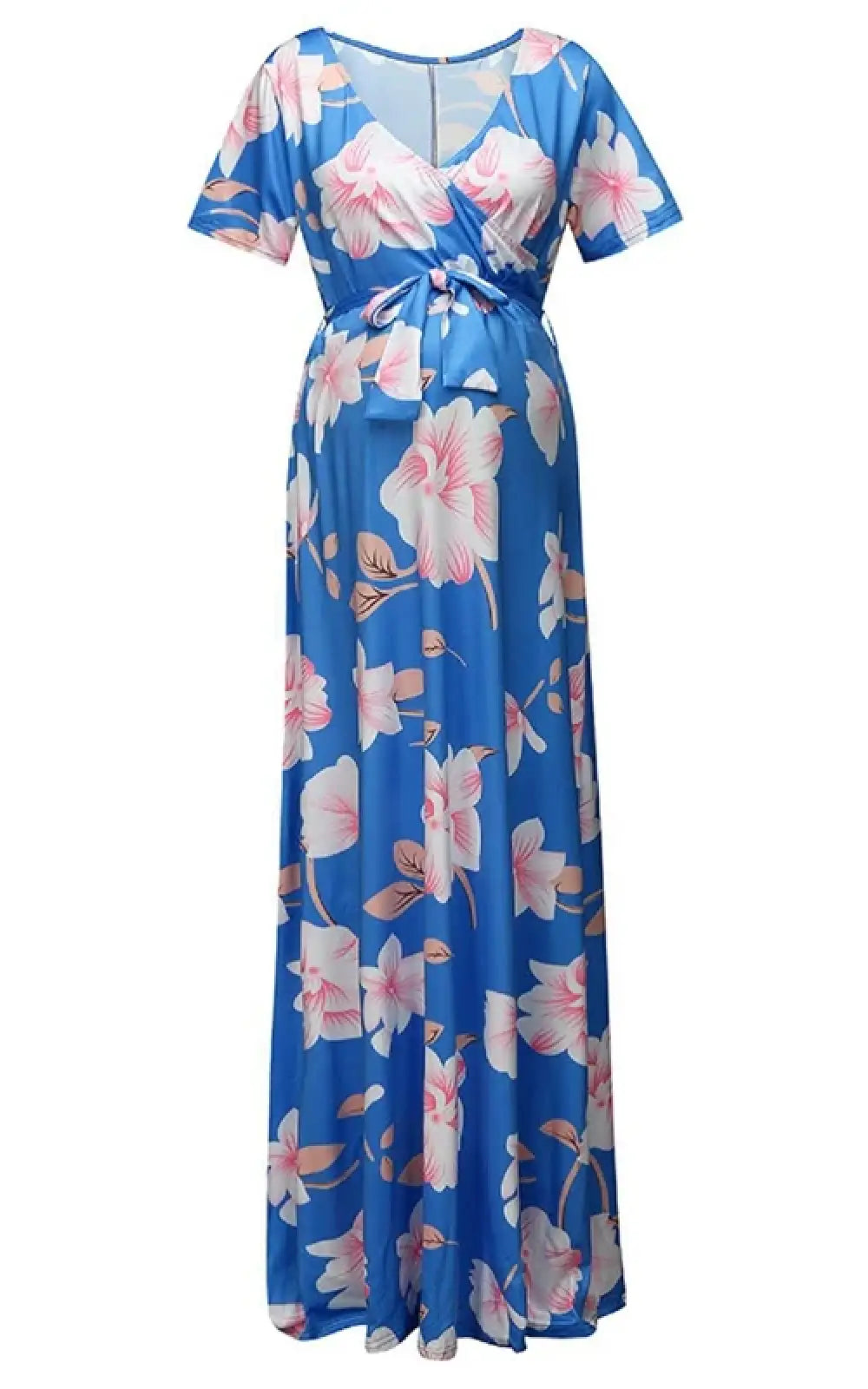 Robe Grossesse Habillée Longue Floral – Mameline