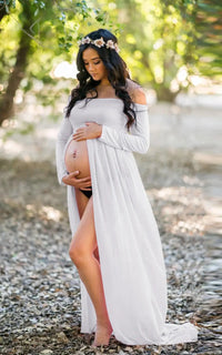 Robe Longue Grossesse Shooting