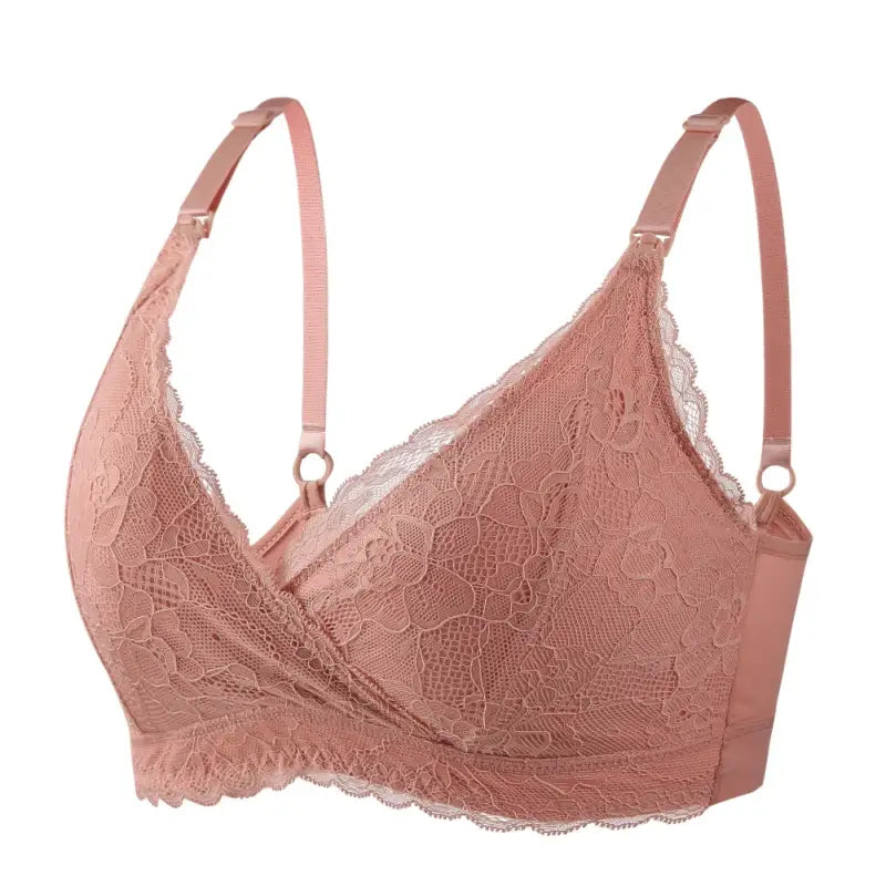 Soutien-gorge D'allaitement 100C Rose - Sans Armatures, Non Rembourré, Coton Mixte - Neuf Avec étiquettes