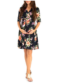 Robe Grossesse Été à Pois