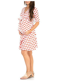 Robe Grossesse Été à Pois