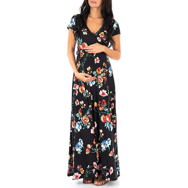 Robe de Maternité à fleurs
