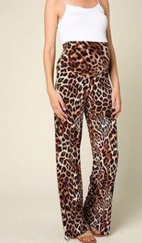 Pantalon de Grossesse Fluide Imprimé