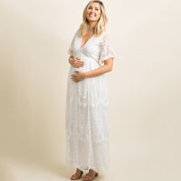 Robe Longue Dentelle Grossesse