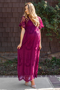 Robe Longue Dentelle Grossesse