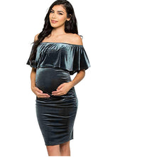 Robe Grossesse en Velours
