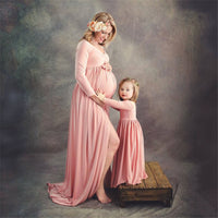 Robe Shooting Grossesse Mère Fille