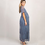 Robe Longue Dentelle Grossesse