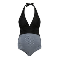 Maillot de Bain Grossesse Rayé