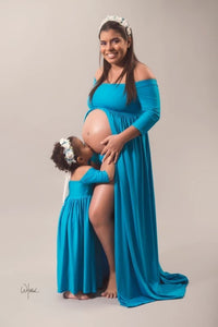 Robe Shooting Grossesse Mère Fille