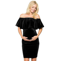 Robe Grossesse en Velours