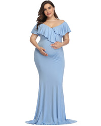 Robe Sirène Grossesse Cérémonie