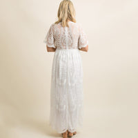 Robe Longue Dentelle Grossesse