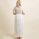 Robe Longue Dentelle Grossesse