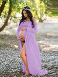 Robe Longue Grossesse Shooting