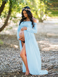 Robe Longue Grossesse Shooting