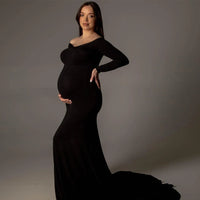 Robe Moulante Grossesse Shooting