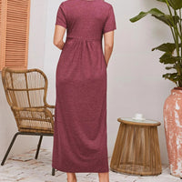 Robe Allaitement Bordeaux