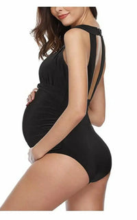 Maillot de Bain de Maternité Noir