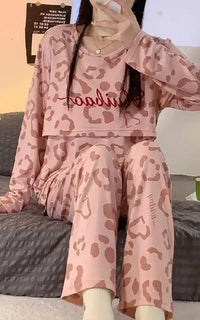 Pyjama 2 Pièces Grossesse Et Allaitement