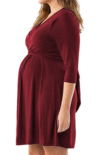 Robe de Grossesse Casual Courte