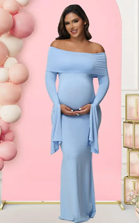 Robe de Grossesse Pour Soirée de Mariage