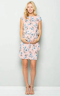 Robe de Grossesse Rose Floral
