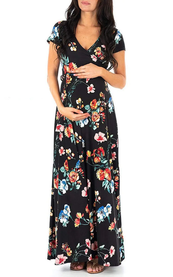 Robe de Maternité à fleurs