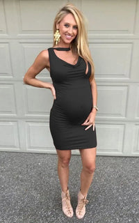Robe de Soirée Grossesse Soie