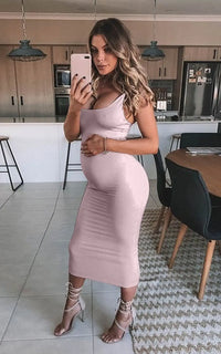 Robe Grossesse Fine Bretelle