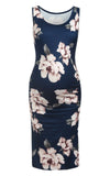 Robe Grossesse Sans Manche Florale