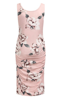 Robe Grossesse Sans Manche Florale