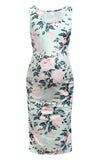 Robe Grossesse Sans Manche Florale