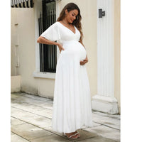 Robe de maternité longue Éclat Pure