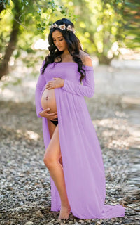 Robe Longue Grossesse Shooting