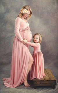 Robe Shooting Grossesse Mère Fille