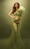 Robe Shooting Grossesse Organza
