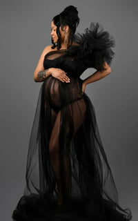 Robe Shooting Grossesse Organza
