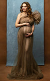 Robe Shooting Grossesse Organza