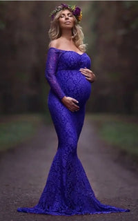 Robe Shooting Grossesse Sirène