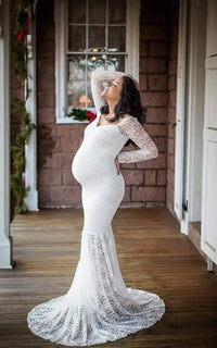Robe Shooting Grossesse Sirène