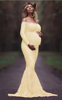 Robe Shooting Grossesse Sirène