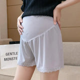 Short Grossesse Côtelé Ajustable