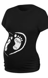 T Shirt Grossesse Empreinte